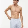 Script Monogram Striped 5″ Swim Trunk Script Monogram Striped 5″ Swim Trunk
