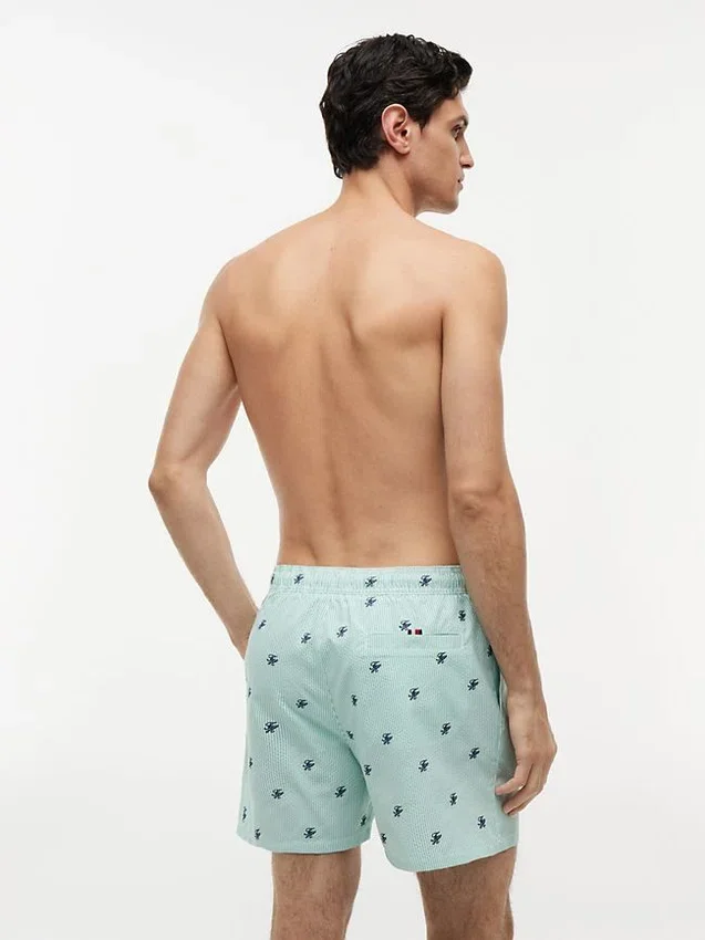 Script Monogram Striped 5″ Swim Trunk Script Monogram Striped 5″ Swim Trunk