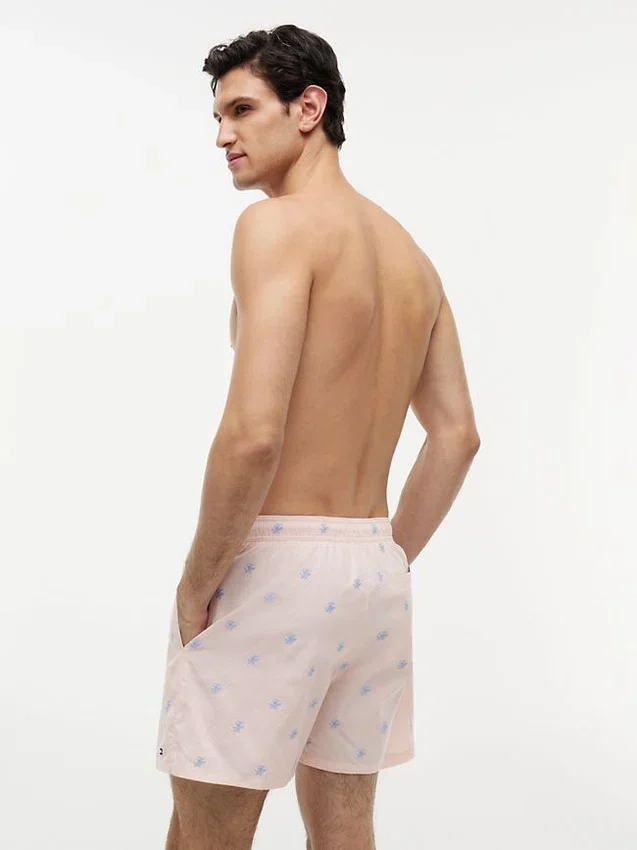 Script Monogram Striped 5″ Swim Trunk Script Monogram Striped 5″ Swim Trunk