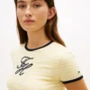 Script Monogram Striped Ringer T-Shirt Script Monogram Striped Ringer T-Shirt