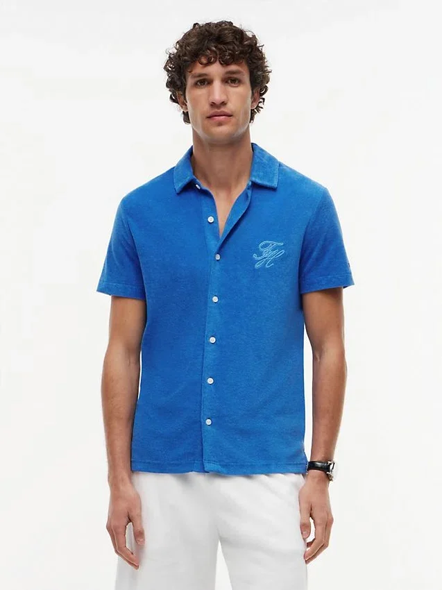 Script Monogram Terry Toweling Polo Script Monogram Terry Toweling Polo