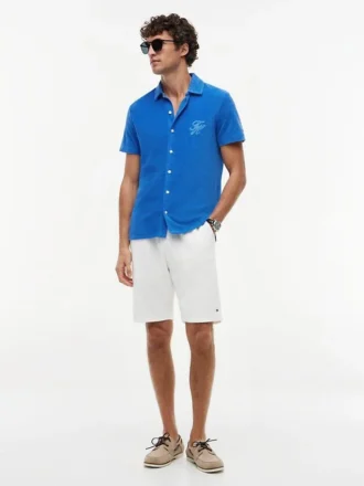 Script Monogram Terry Toweling Polo