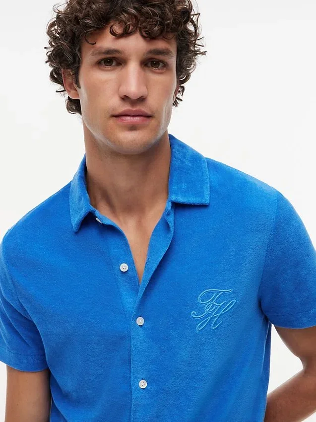 Script Monogram Terry Toweling Polo Script Monogram Terry Toweling Polo