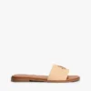 Script Monogram Woven Slide