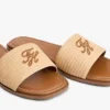 Script Monogram Woven Slide