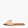 Script Monogram Woven Slide