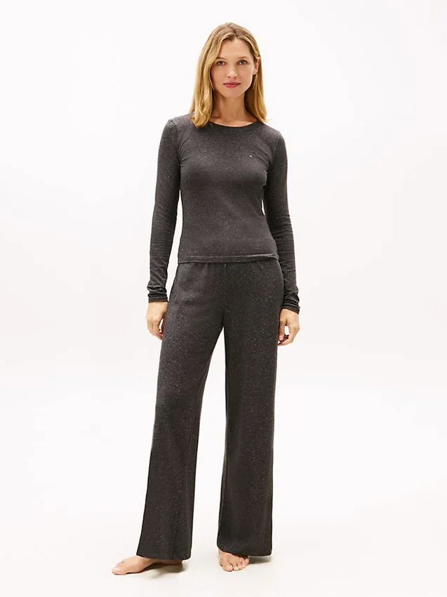 Shimmer Long Sleeve & Pant Sleep Set Shimmer Long Sleeve & Pant Sleep Set