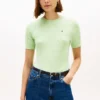 Short-Sleeve Cable Knit Sweater