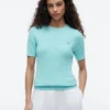 Short-Sleeve Cable Knit Sweater Short-Sleeve Cable Knit Sweater