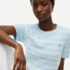 Short-Sleeve Cable Knit Sweater