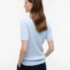Short-Sleeve Cable Knit Sweater Short-Sleeve Cable Knit Sweater