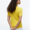 Short-Sleeve Cable Knit Sweater