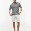 Short-Sleeve Cable Knit Sweater Polo Short-Sleeve Cable Knit Sweater Polo