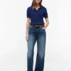 Short-Sleeve Cable Knit Sweater Polo Short-Sleeve Cable Knit Sweater Polo