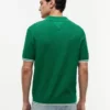 Short-Sleeve Cable Knit Sweater Polo Short-Sleeve Cable Knit Sweater Polo