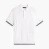 Short-Sleeve Cable Knit Sweater Polo Short-Sleeve Cable Knit Sweater Polo