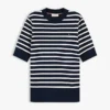 Short-Sleeve Crewneck Sweater