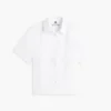 Short-Sleeve Linen-Blend Shirt