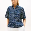 Short-Sleeve Linen Shirt