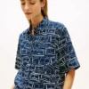 Short-Sleeve Linen Shirt