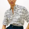 Short-Sleeve Linen Shirt