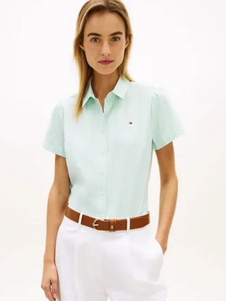 Short-Sleeve Oxford Shirt