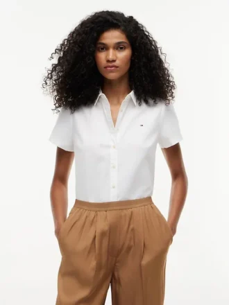 Short-Sleeve Oxford Shirt