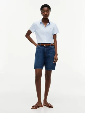Short-Sleeve Oxford Shirt