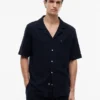 Short-Sleeve Seersucker Sleep Shirt Short-Sleeve Seersucker Sleep Shirt