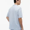 Short-Sleeve Seersucker Sleep Shirt Short-Sleeve Seersucker Sleep Shirt