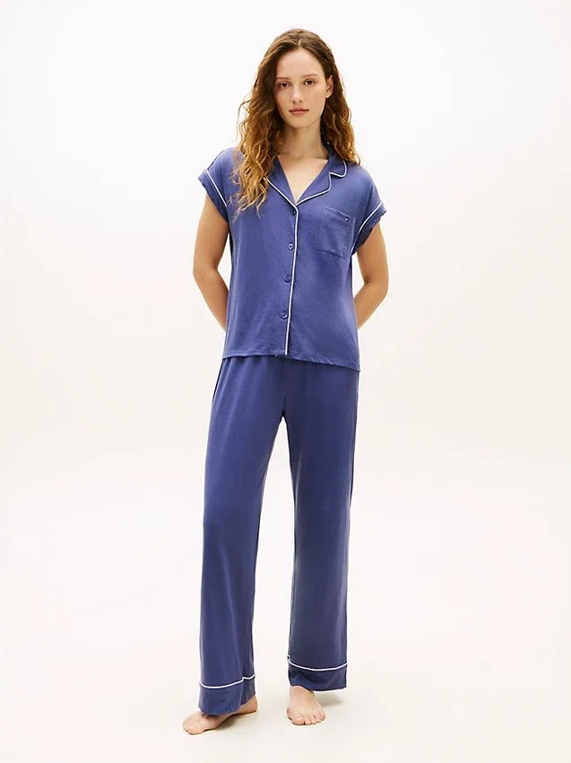 Short-Sleeve Shirt & Pant Sleep Set Short-Sleeve Shirt & Pant Sleep Set