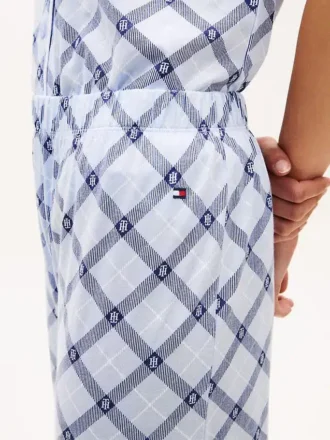 Short-Sleeve Shirt & Pant Sleep Set