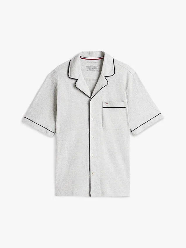 Short-Sleeve Shirt & Short Sleep Set Short-Sleeve Shirt & Short Sleep Set