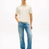 Short-Sleeve Stripe Waffled Sweater Polo Short-Sleeve Stripe Waffled Sweater Polo