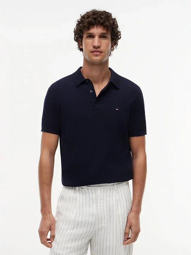 Short-Sleeve Sweater Polo Short-Sleeve Sweater Polo