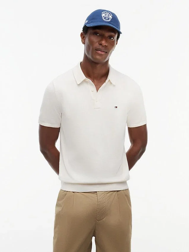 Short-Sleeve Sweater Polo Short-Sleeve Sweater Polo