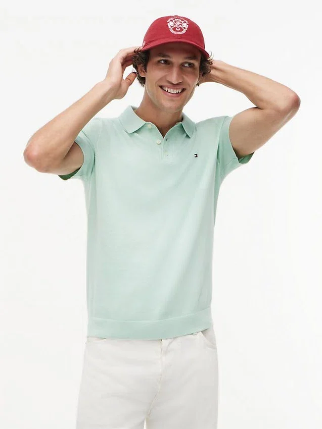 Short-Sleeve Sweater Polo Short-Sleeve Sweater Polo