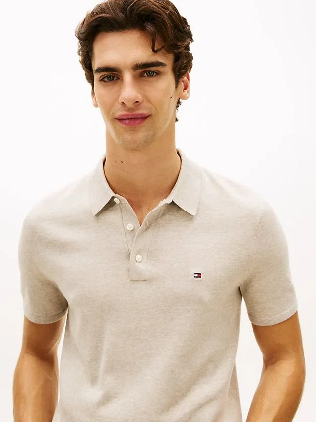 Short-Sleeve Sweater Polo Short-Sleeve Sweater Polo