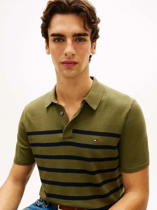 Short-Sleeve Sweater Polo Short-Sleeve Sweater Polo