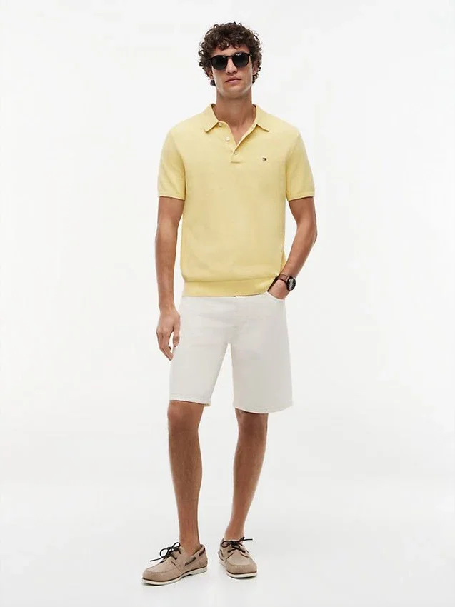 Short-Sleeve Sweater Polo Short-Sleeve Sweater Polo