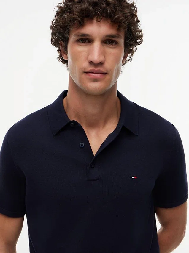 Short-Sleeve Sweater Polo Short-Sleeve Sweater Polo