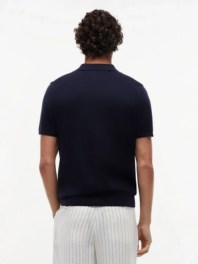 Short-Sleeve Sweater Polo Short-Sleeve Sweater Polo