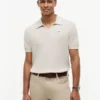 Short-Sleeve Tipped Sweater Polo
