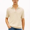 Short-Sleeve Waffled Sweater Polo Short-Sleeve Waffled Sweater Polo