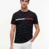 Signature Flag Stripe Logo T-Shirt