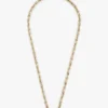 Signature Stripe Chain Link Necklace Signature Stripe Chain Link Necklace