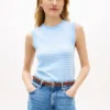 Sleeveless Crewneck Sweater