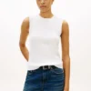 Sleeveless Crewneck Sweater