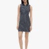 Sleeveless Striped Polo Dress Sleeveless Striped Polo Dress