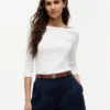 Slim Fit Boatneck T-Shirt Slim Fit Boatneck T-Shirt